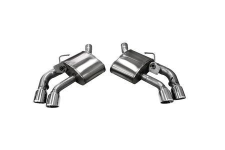 Corsa Valved Axle-Back Pro-Series Quad 4.0" Tips, 6th Gen Camaro SS/ZL1 W/NPP Valves