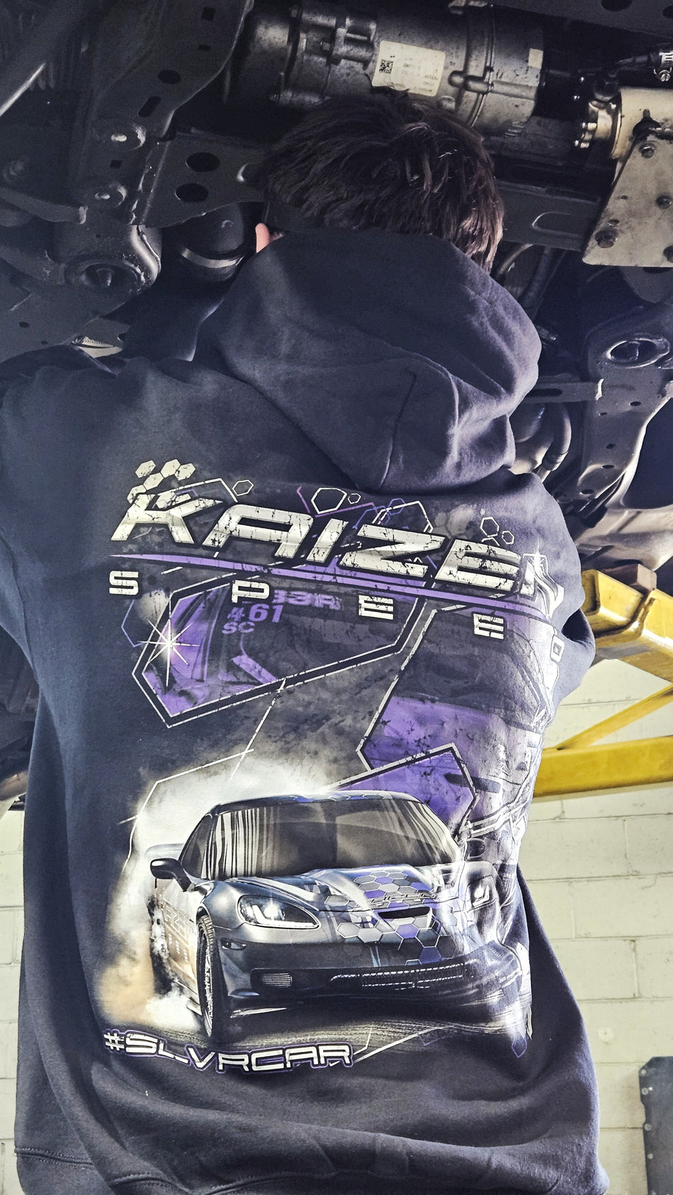 Kaizen Speed SlvrCar Hoodie
