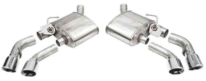 Silver Corsa Exhaust Tips