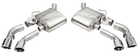 Silver Corsa Exhaust Tips