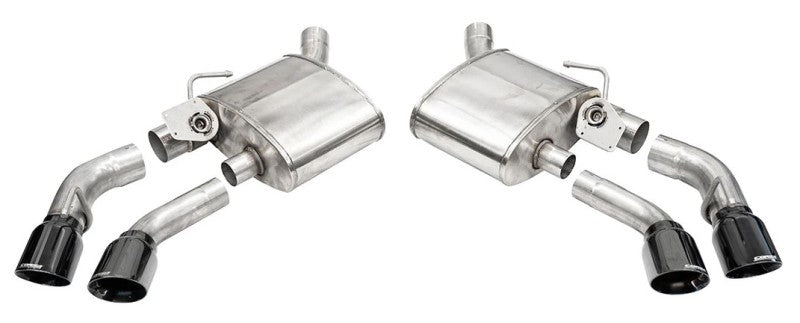 Black Corsa Exhaust Tips